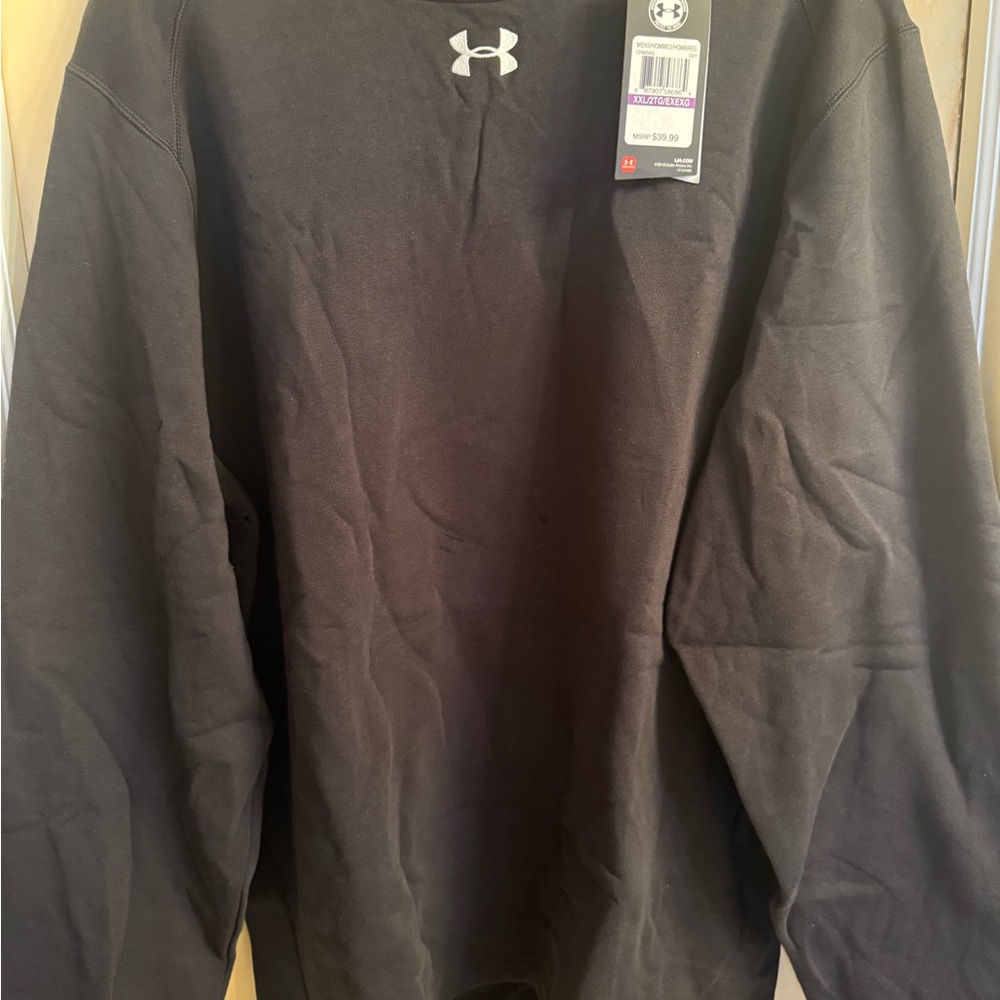 Under Armour Black Pullover with Logo